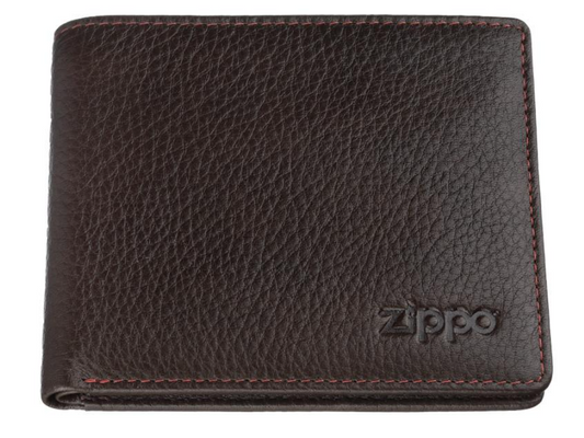 Zippo Creditcard Wallet brown vooraanzicht