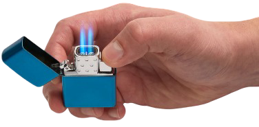 ZIPPO insert Butane Double Flame One Box - detail