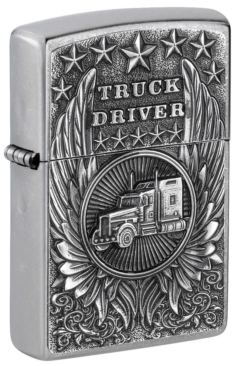 Zippo Aansteker 207 trucker - vooraanzicht
