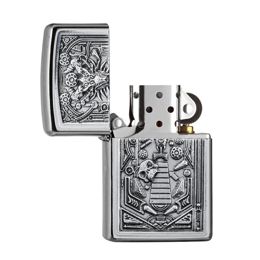 Zippo Aansteker Pinball Machine - achteraanzicht