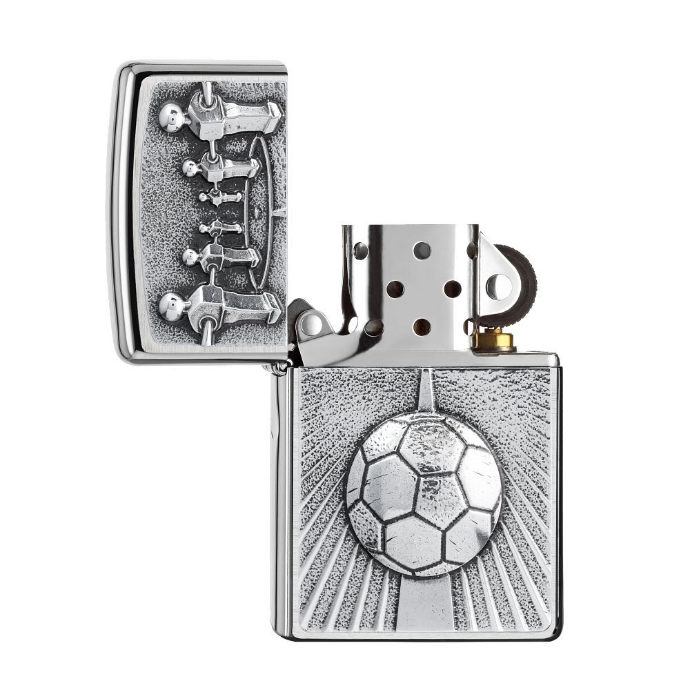 Zippo Aansteker 200 Kicker - achteraanzicht