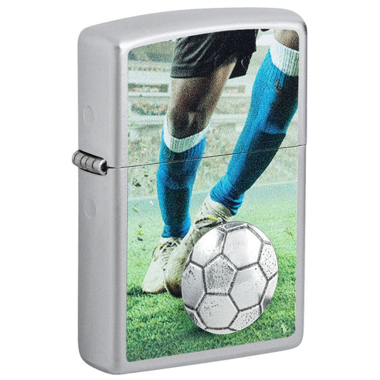 Zippo Aansteker Soccer Player - vooraanzicht