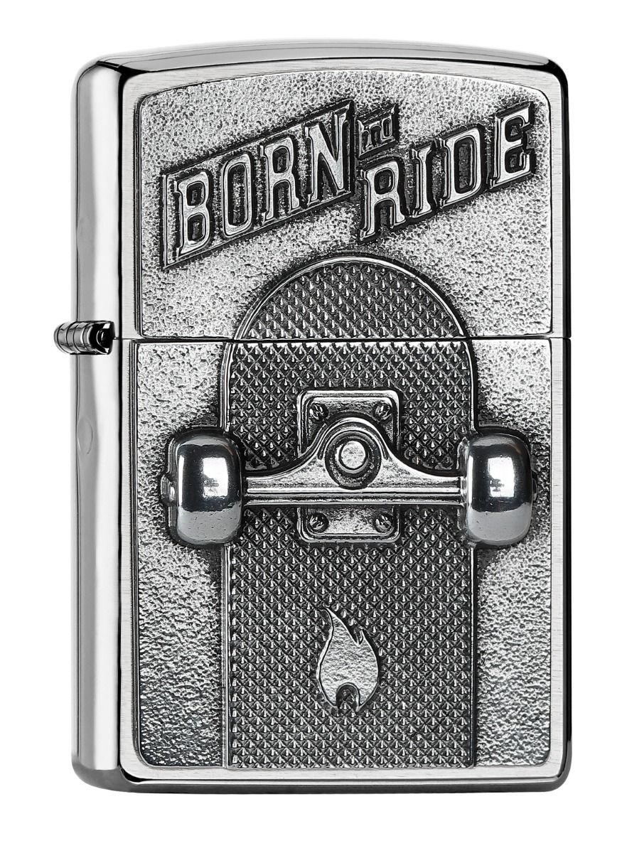 Zippo Aansteker 200 Skateboard - vooraanzicht
