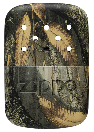 Zippo Handwarmer 12H Real Tree Design achteraanzicht