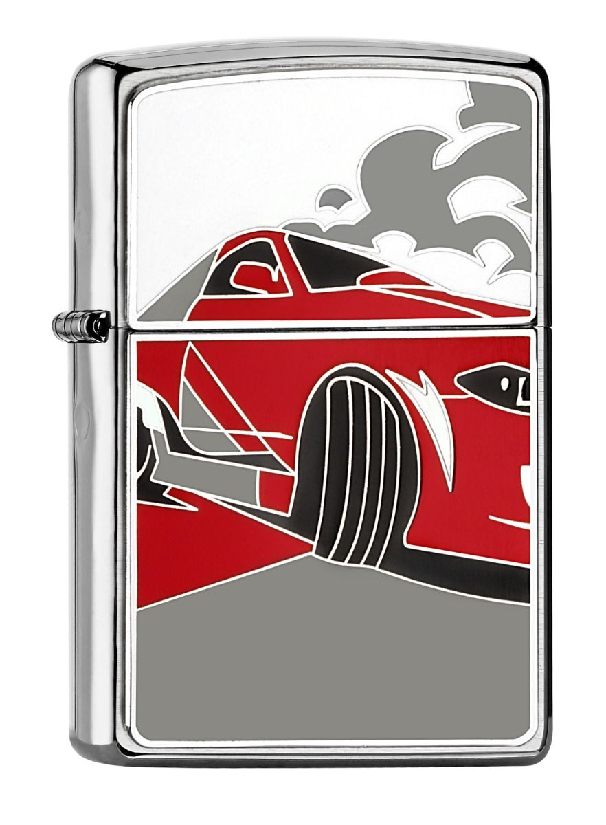 Zippo Aansteker 200 Racing Car - vooraanzicht