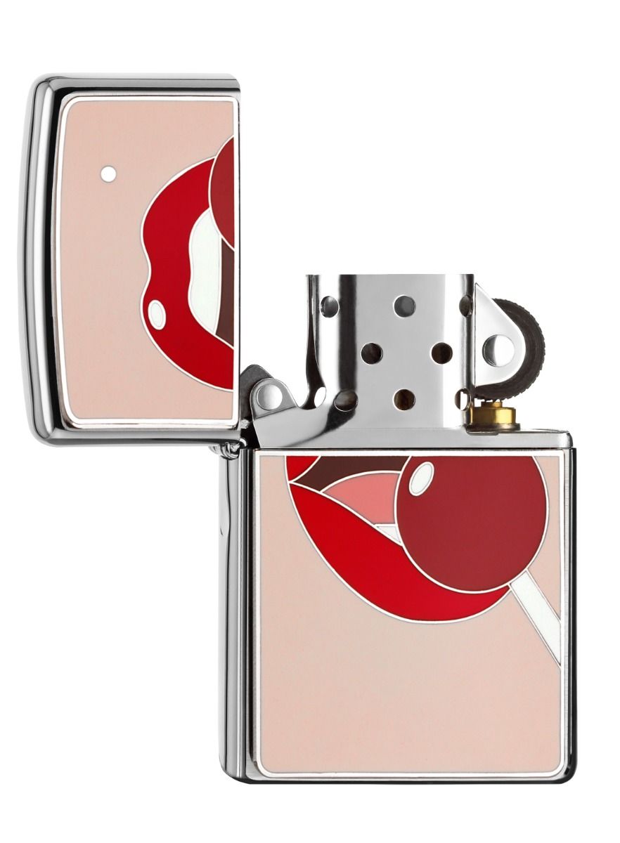 Zippo Aansteker 200 Lollipop Nude - achteraanzicht