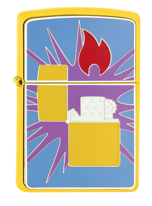 Zippo 46019 Pop Art Zippo Lighter - vooraanzicht