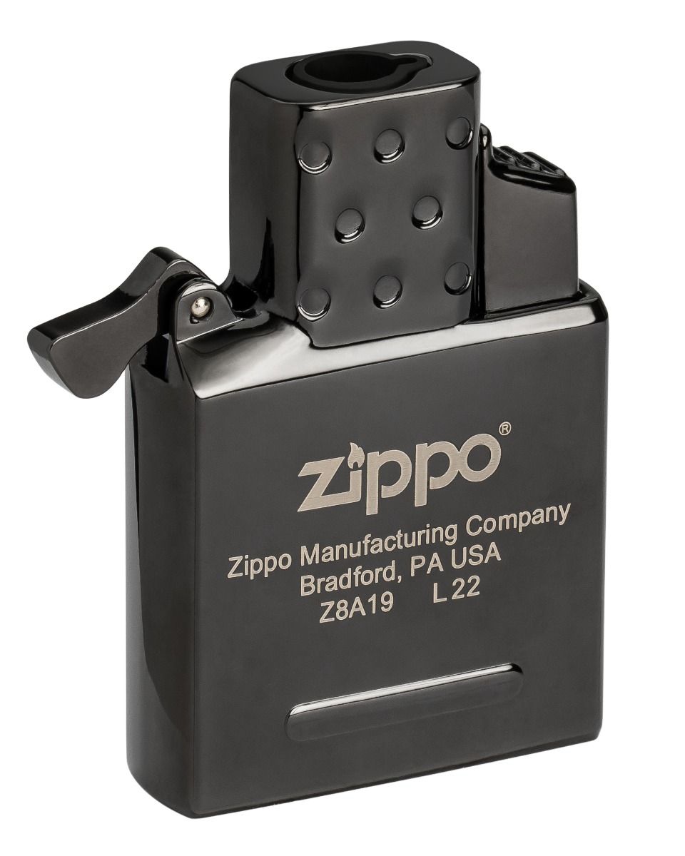Zippo Butane Single Flame Insert Black achteraanzicht