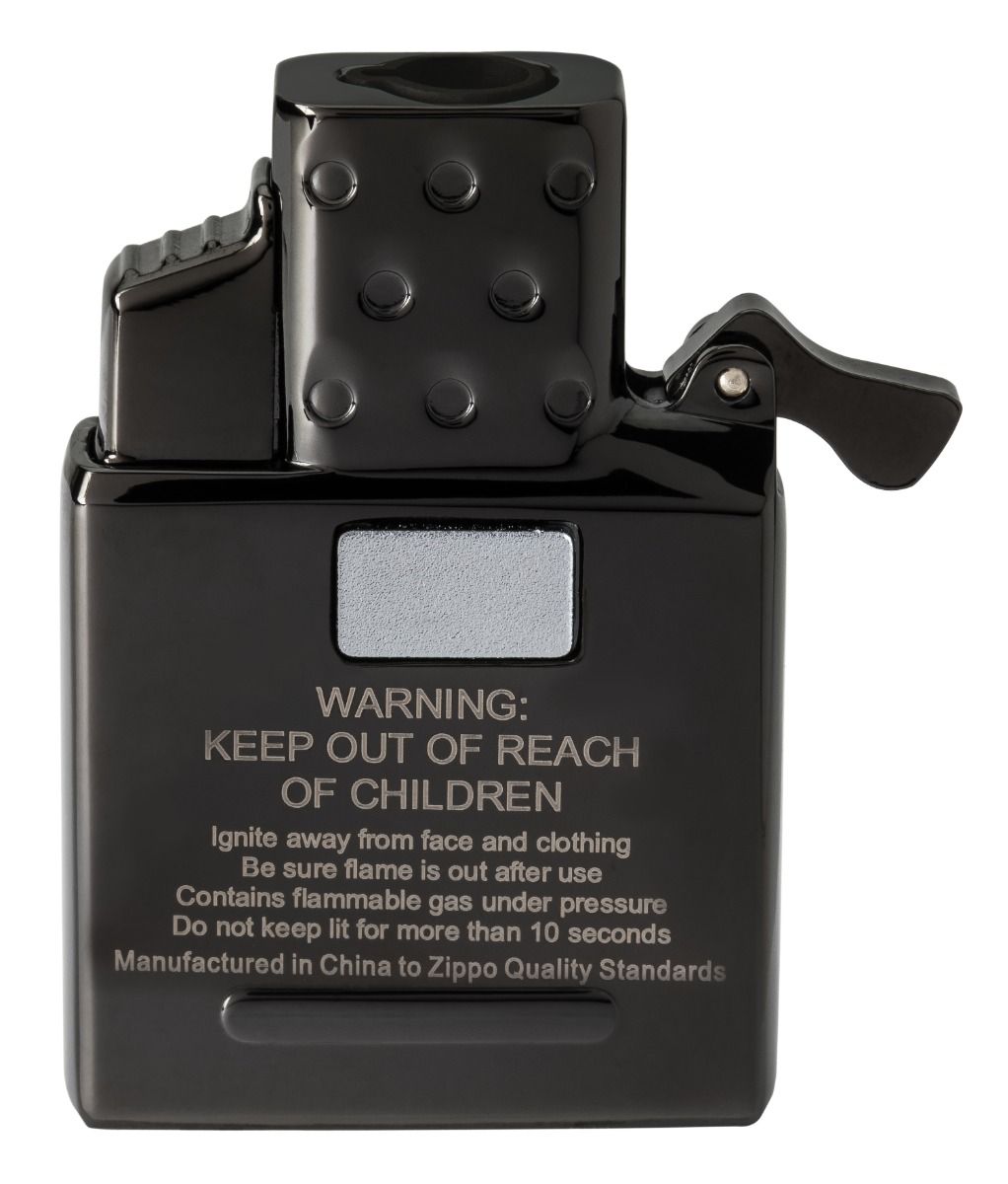 Zippo Butane Single Flame Insert Black detail 2