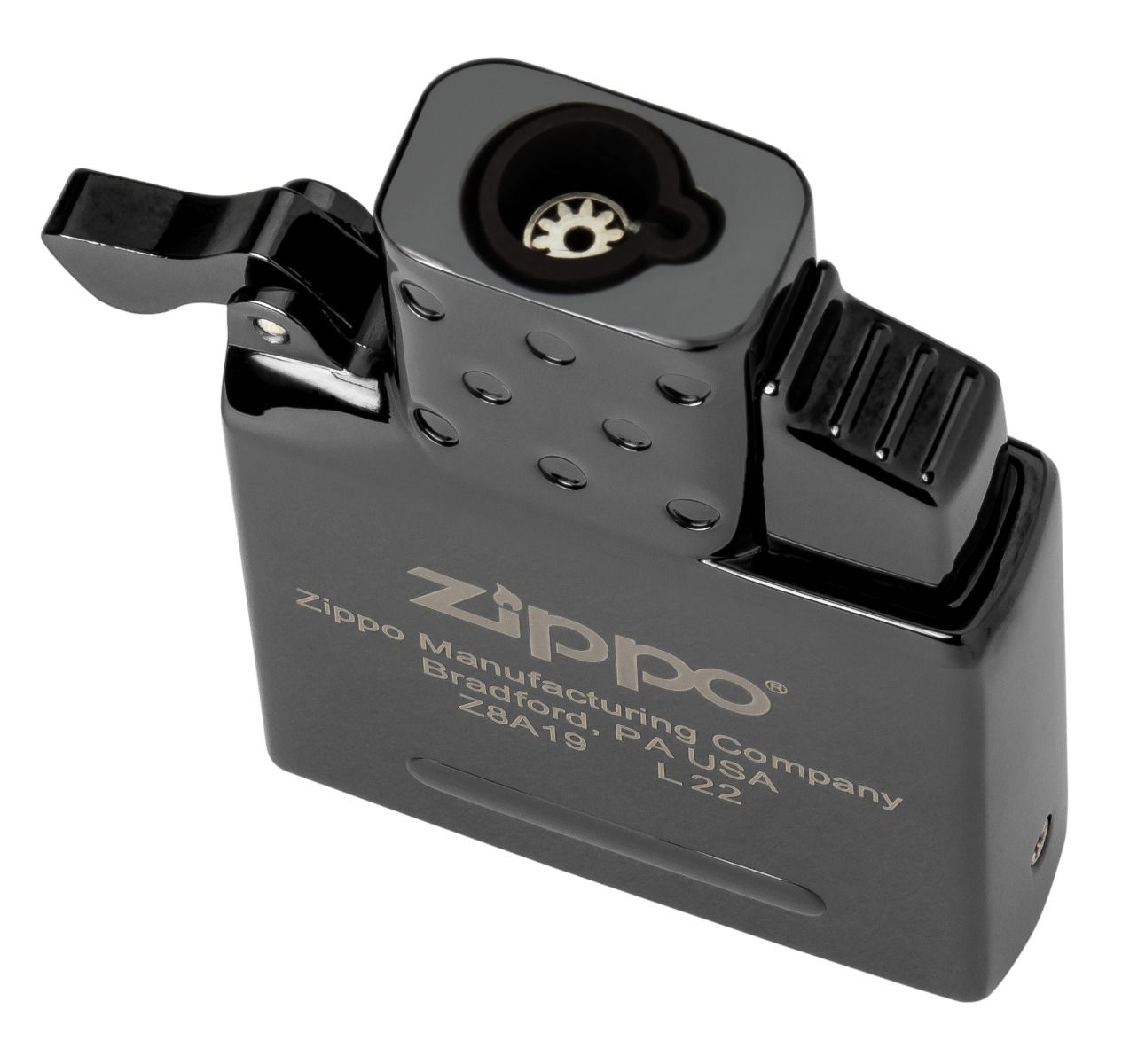 Zippo Butane Single Flame Insert Black vooraanzicht