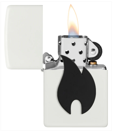 Zippo Aansteker - 214 Big Flame Design - detail 1