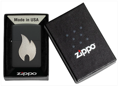 Zippo Aansteker - 218 Big Flame Design - detail 2