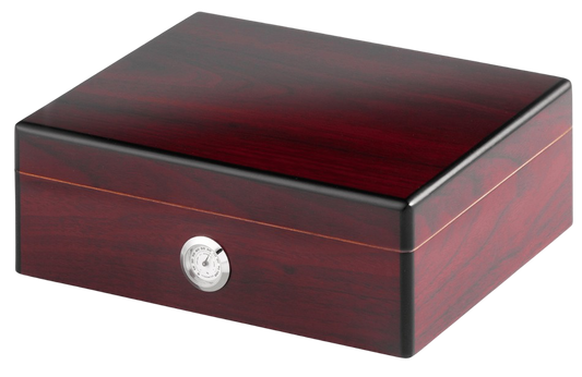 Angelo Humidor Red-Brown 40 sigaren - vooraanzicht productfoto
