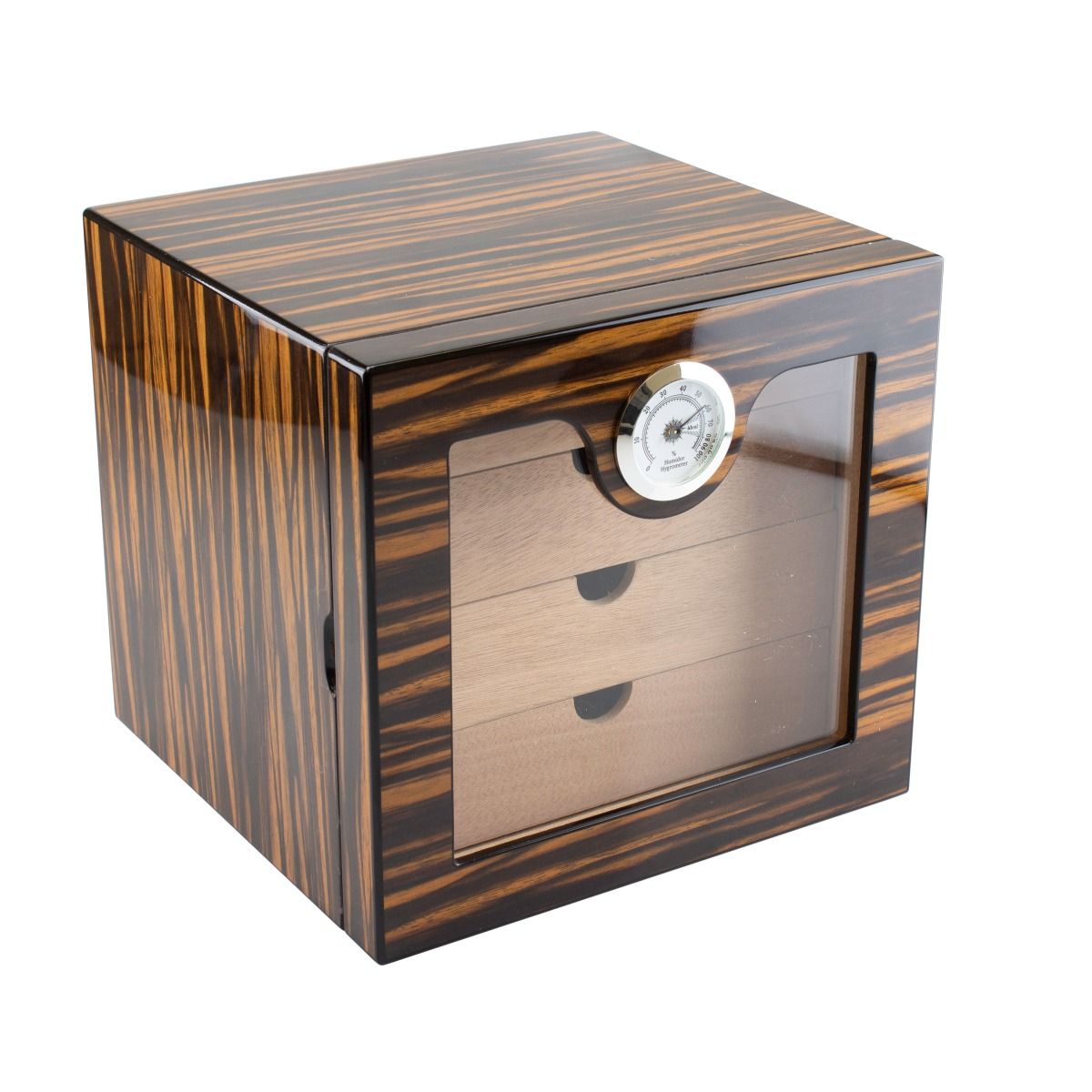 Humidor Kabinet macass. 4drawers hi-gloss80 - productfoto vooraanzicht
