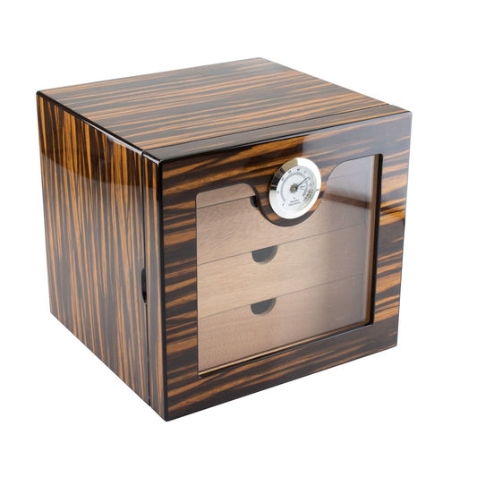 Humidor Kabinet macass. 4drawers hi-gloss80 - productfoto vooraanzicht