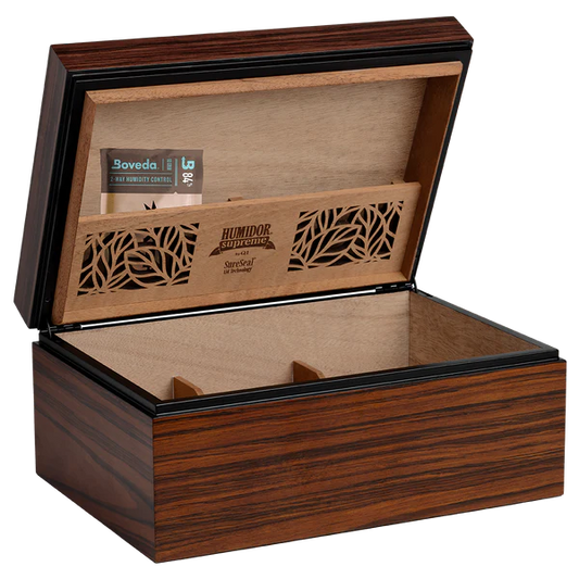 Humidor Supreme Dane 100 sigaren Rosewood - vooraanzicht productfoto