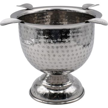 Stinky Sigarenasbak Tall - Hammered Stainless Steel