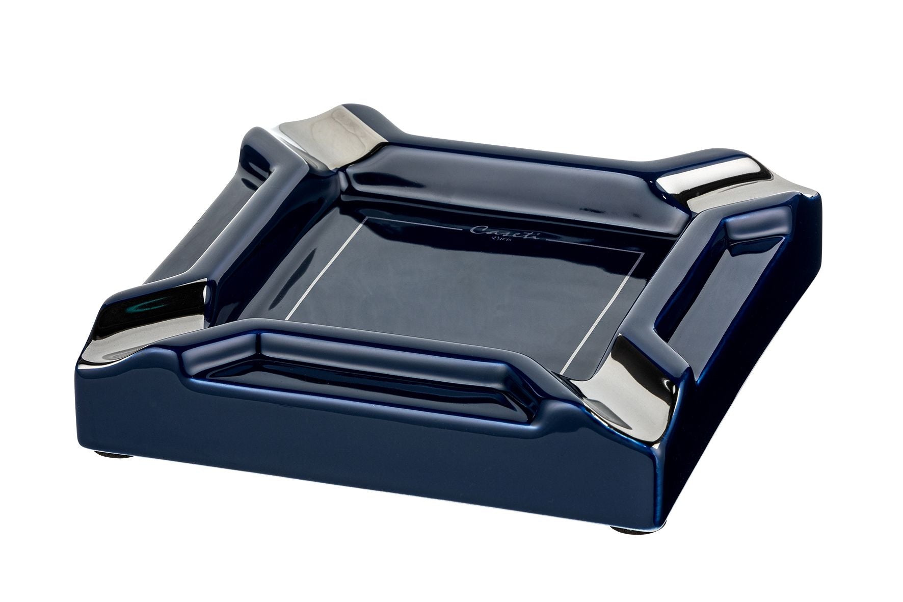 Caseti Sigarenasbak 4 leggers Dark Blue - vooraanzicht