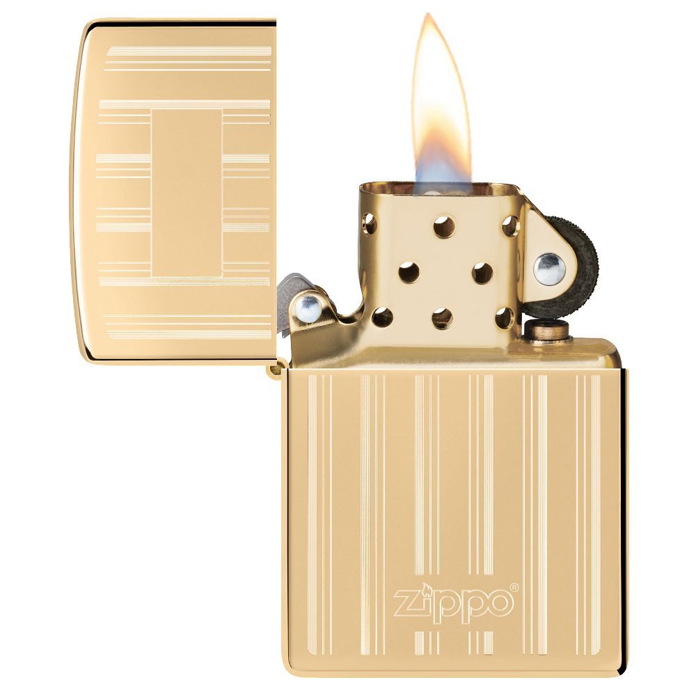 Zippo Aansteker 254B Zippo Design - achteraanzicht
