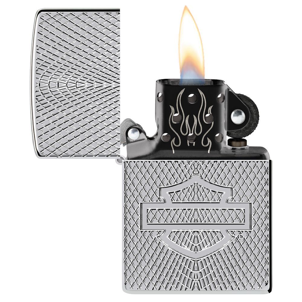 Zippo Aansteker Harley Davidson Collectible 2024 - achteraanzicht