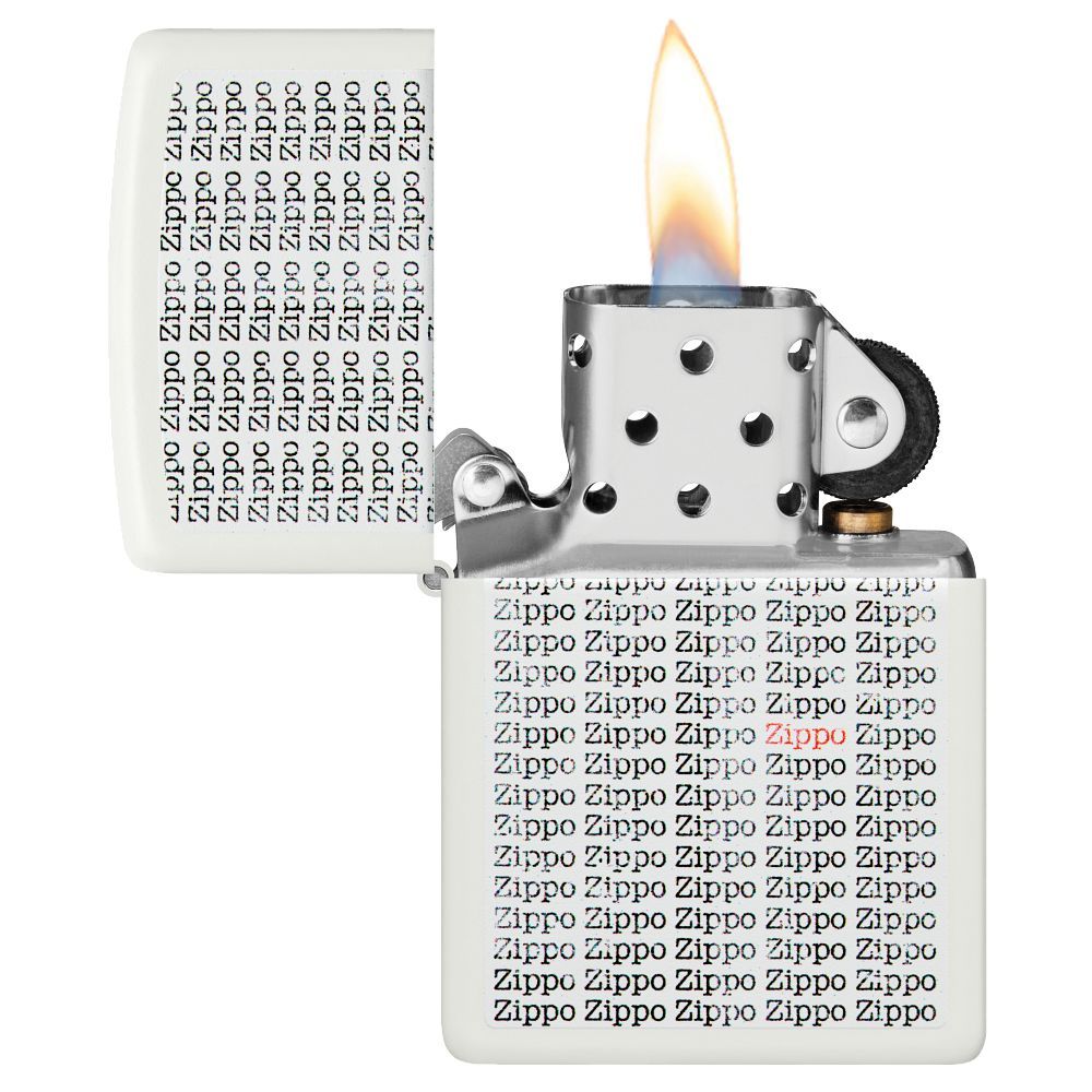 Zippo Aansteker 214 Zippo Design - achteraanzicht