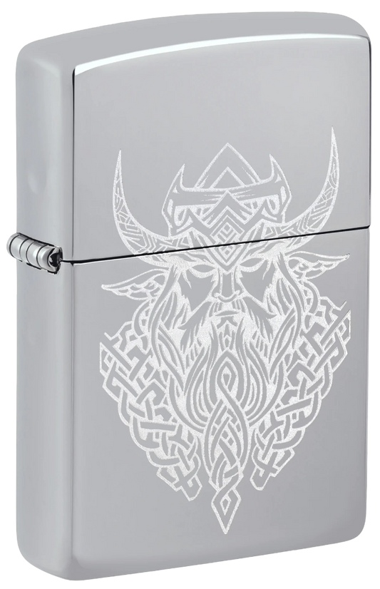Zippo Aansteker - 250 Odin Design - vooraanzicht