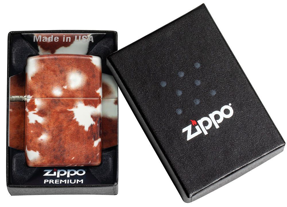 Zippo Aansteker 49352 Cow - detail