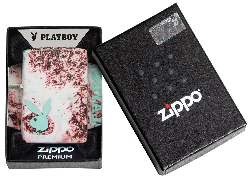 Zippo Aansteker 49352 Playboy Design - detail