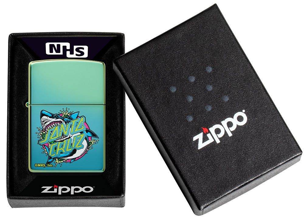 Zippo Aansteker 49191 Santa Cruz Design - detail