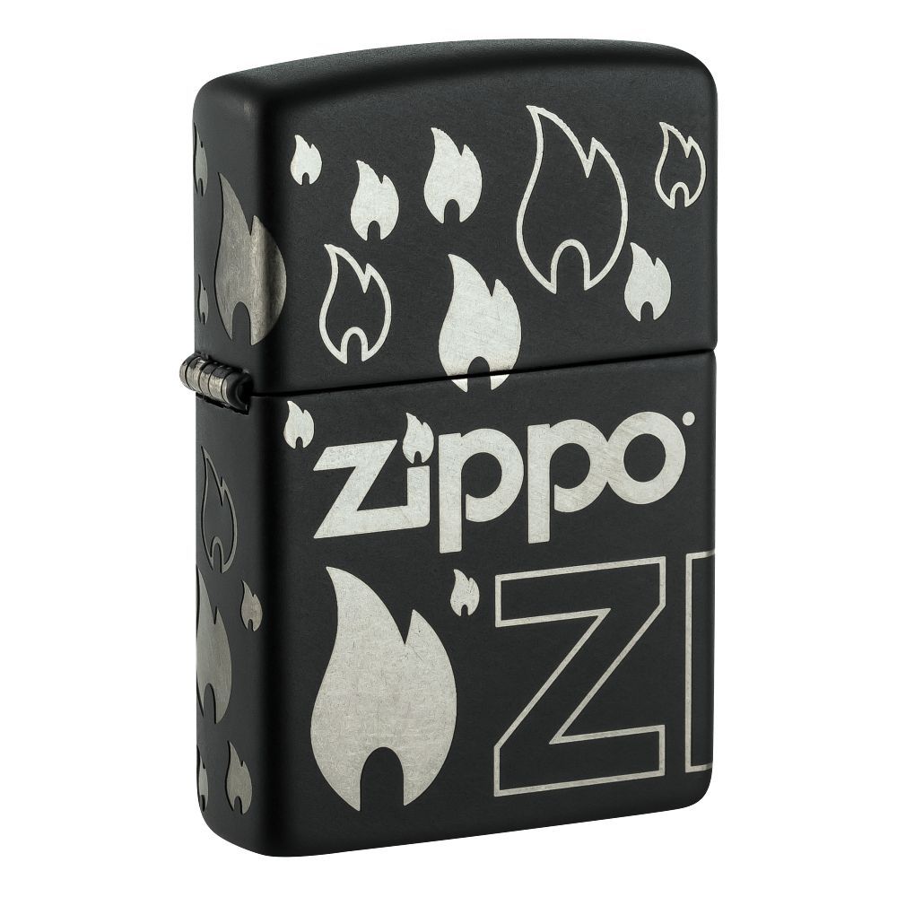 Zippo Aansteker 218C Zippo Design - vooraanzicht