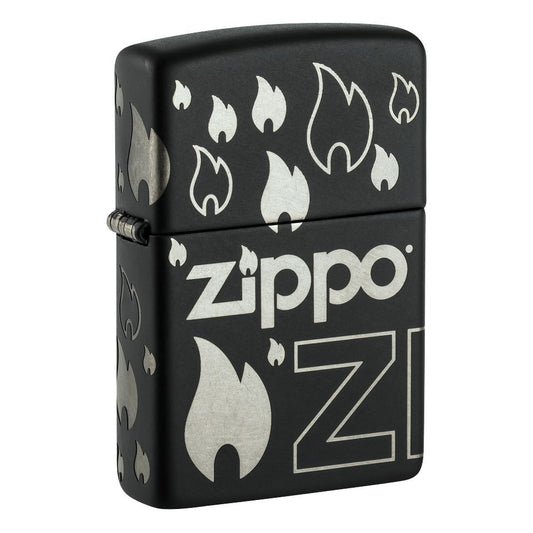 Zippo Aansteker 218C Zippo Design - vooraanzicht