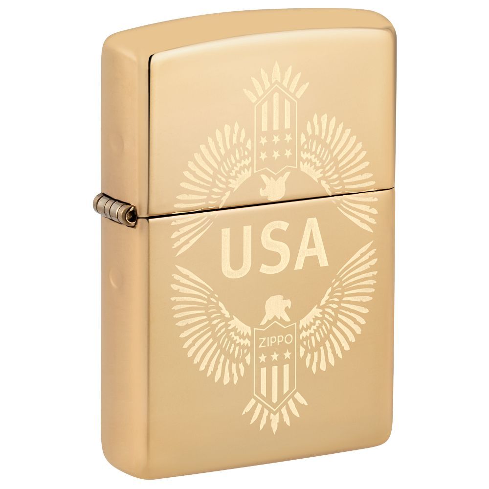 Zippo Aansteker 48915 USA Design - vooraanzicht