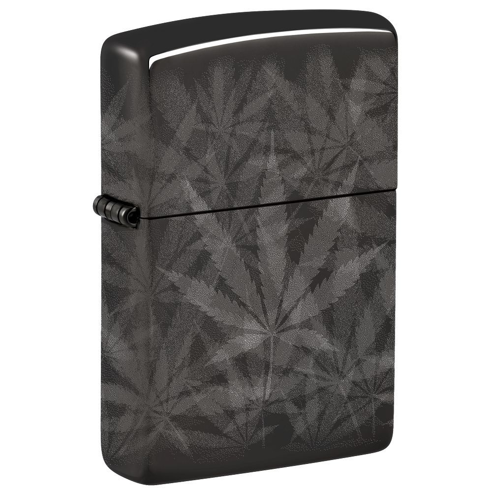 Zippo Aansteker 48924 Cannabis Design - vooraanzicht