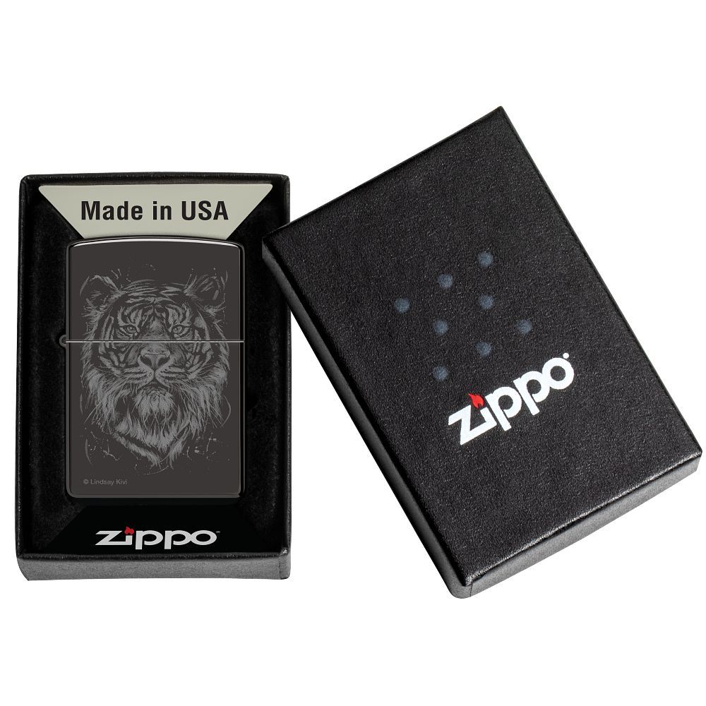 Zippo Aansteker Lindsay Kivi - detail