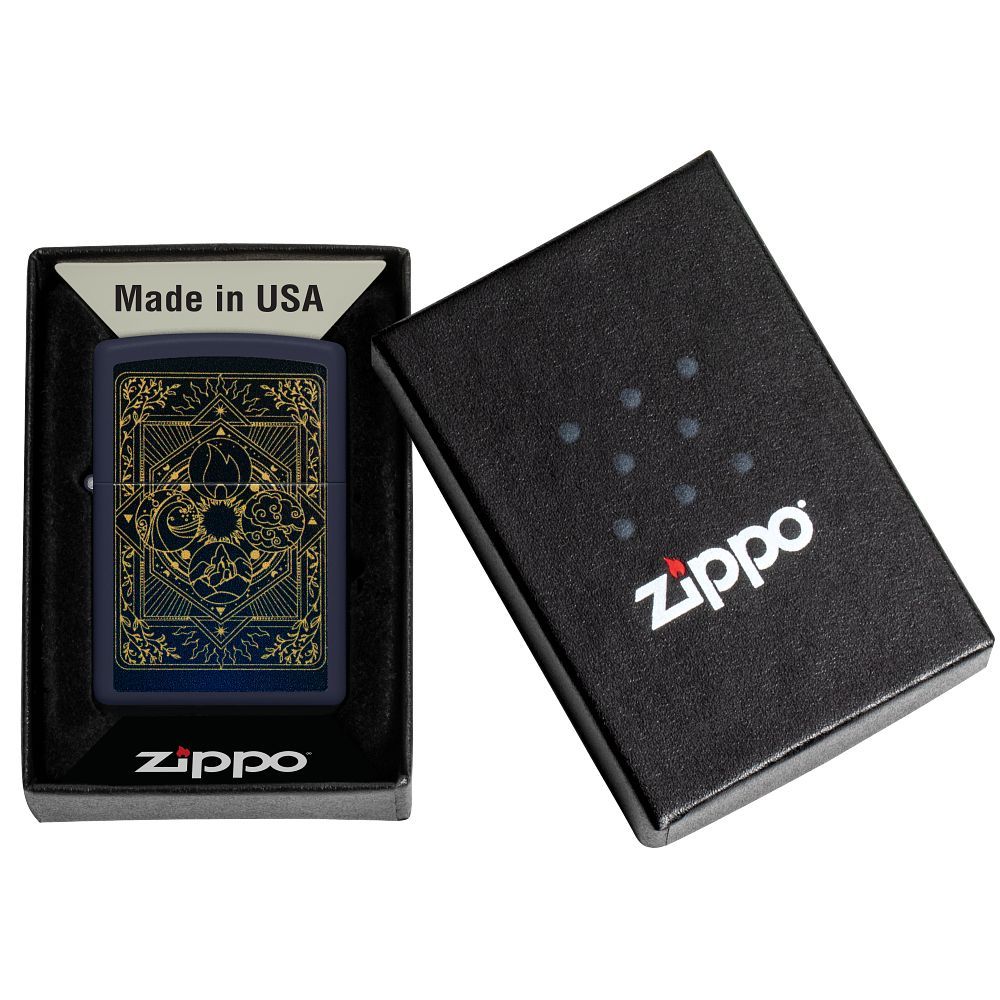 Zippo Aansteker Elements Design - detail