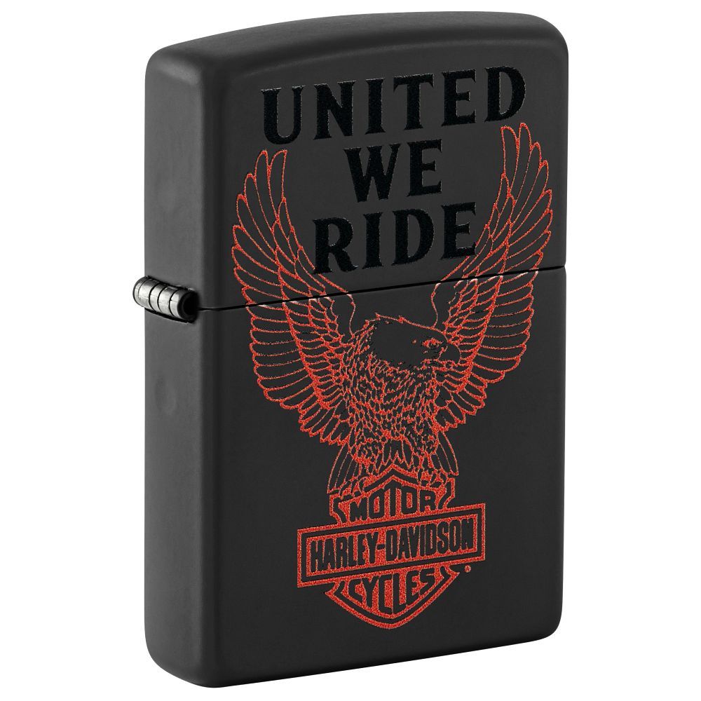 Zippo Aansteker 218 Harley-Davidson - vooraanzicht