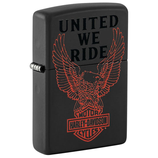 Zippo Aansteker 218 Harley-Davidson - vooraanzicht