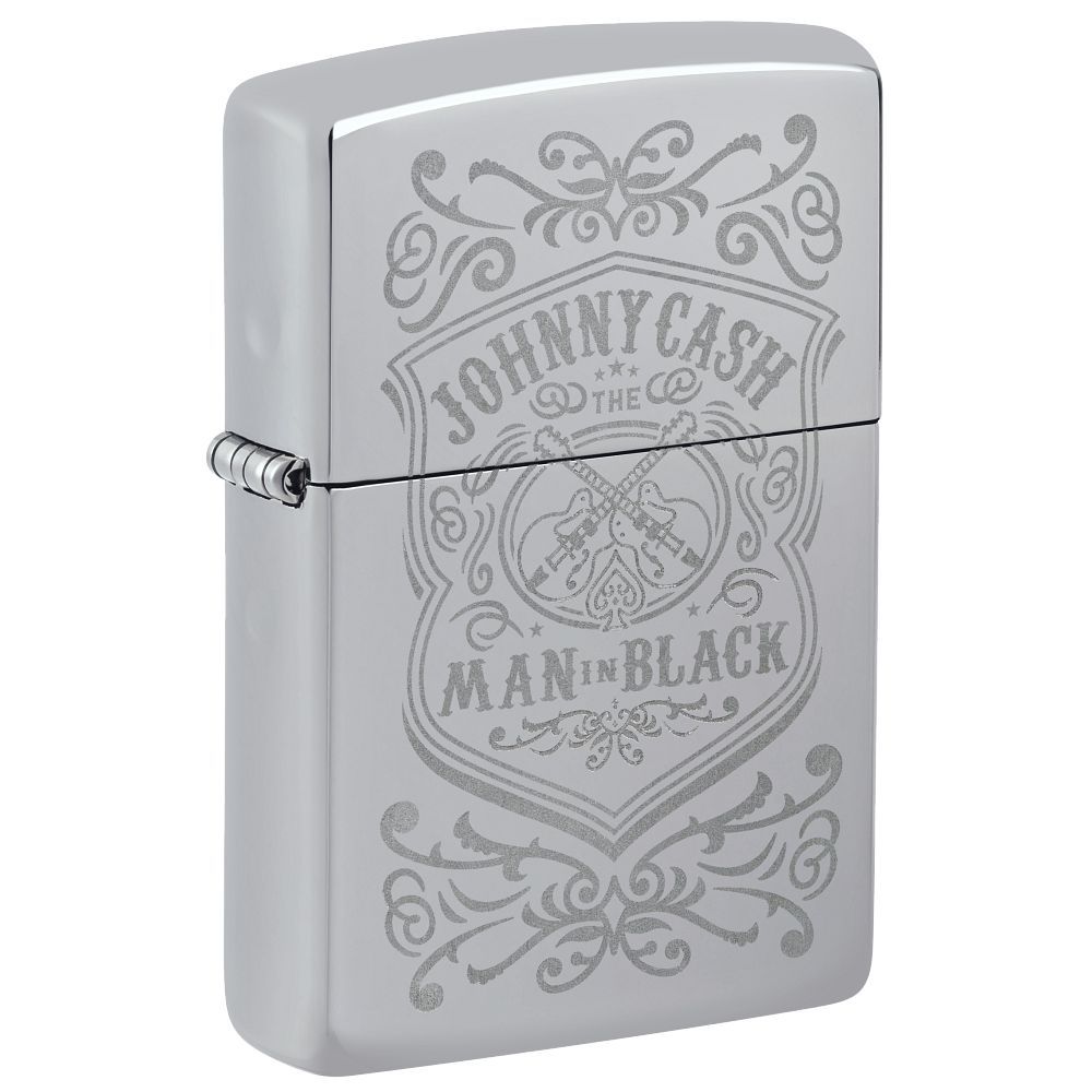 Zippo Aansteker Johnny Cash - vooraanzicht
