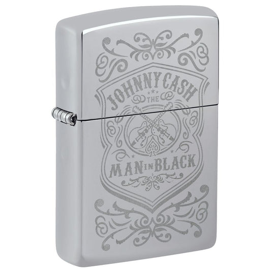 Zippo Aansteker Johnny Cash - vooraanzicht