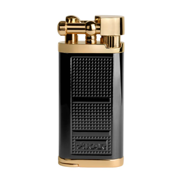 Xikar - Soft Flame Pipe Lighter - Black/Gold