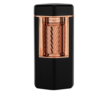 Xikar - Meridian Triple Soft-flame - Black/Rose