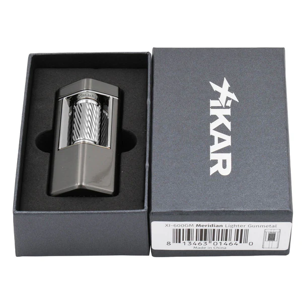 Xikar - Meridian Triple Soft-flame - Gunmetal - extra foto 4