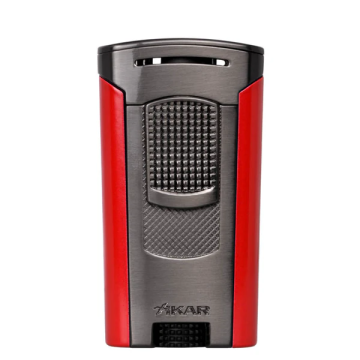 Xikar - Astral Single Jet - Gunmetal/Red