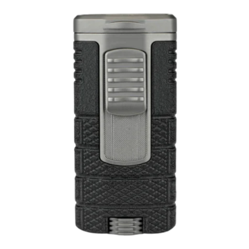 Xikar - Tactical Triple Jet-Flame - Black/Gunmetal