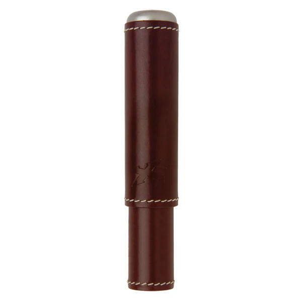 Xikar - Single Leather Sigarenkoker 1 sig - Cognac - extra foto 1