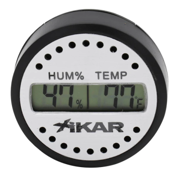 Xikar - Digital Hygrometer Rond (x6)