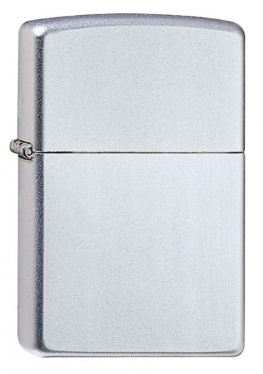 ZIPPO Aansteker PL ZIP 205 REG SATIN FINISH - vooraanzicht