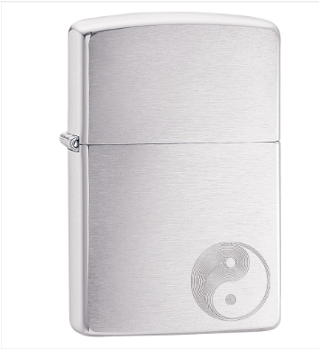 Zippo Aansteker - 200 Yin Yang - vooraanzicht
