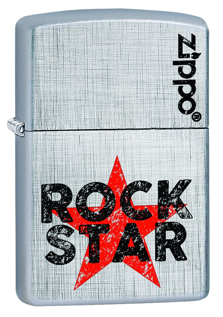Zippo Aansteker Rock Star - vooraanzicht