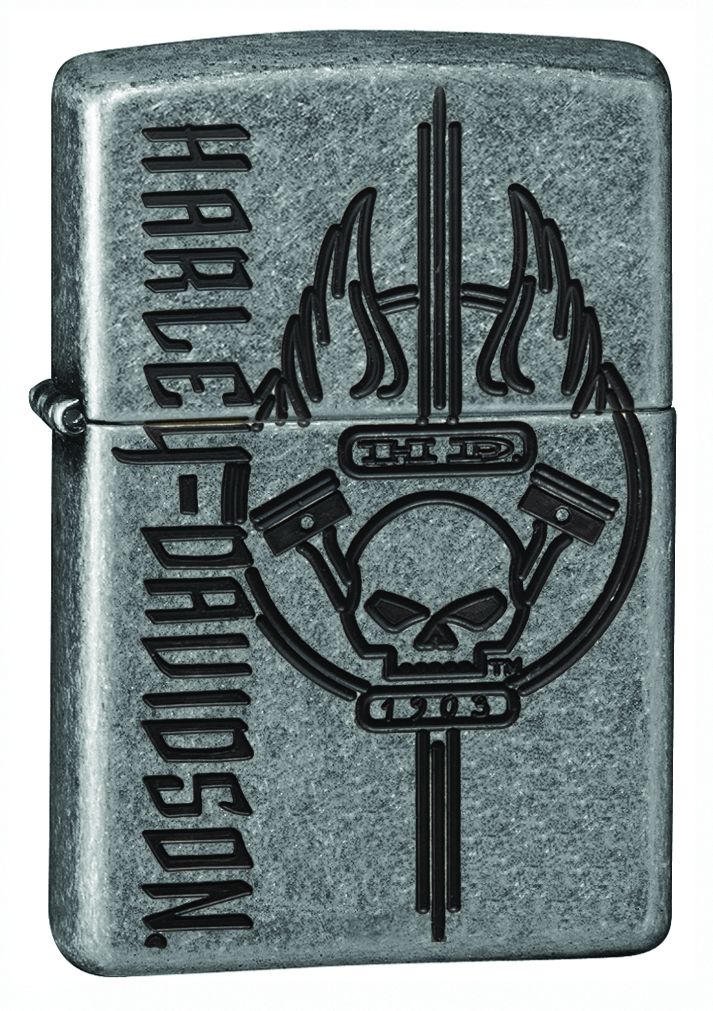 Zippo Aansteker PL 29280 Harley Davidson - vooraanzicht